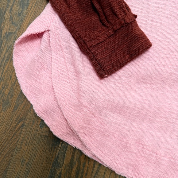 Pilcro Ruffled Raglan Thermal Top - Picture 3 of 7